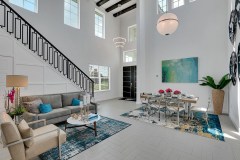 Living room - luxury golf cottage - Orlando, Florida