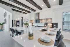 Luxury kitchen and eating area - golf course home - Providence, Florida