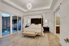 Master bedroom - model home in Providence, Florida