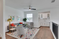 Upstairs family room - ABD Developement model home