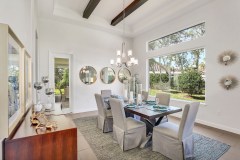 Dining room - Courtyard model home - Palm Coast, FL