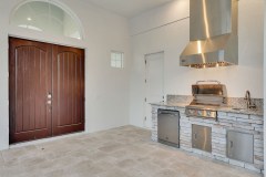 Summer kitchen - Courtyard model home - Palm Coast, FL