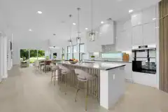 Kitchen (virtually staged)