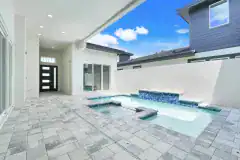 Courtyard and Front Door