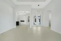 Contemporary-Spec-Home-Foyer-and-Dining-Room
