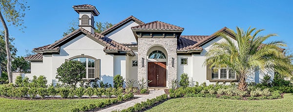 Toscana Model Home - The Courtyard