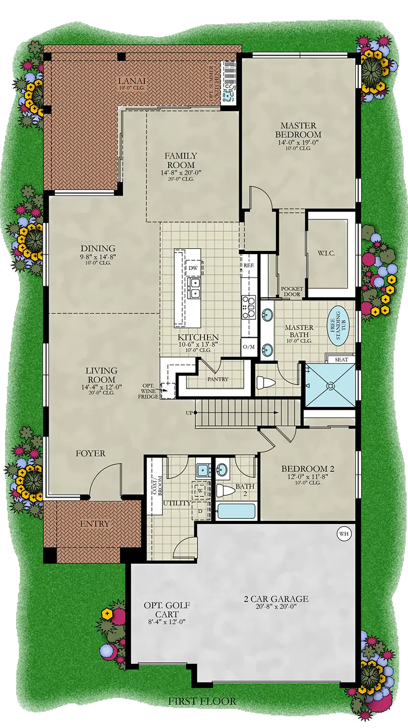 Aspen Estate First Floor Plan