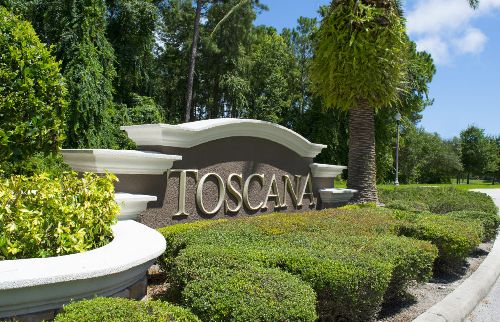 toscana palm coast gated community low hoa fees