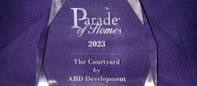 Once Again, the ABD Courtyard Model is a Perennial Favorite with Parade of Homes Judges