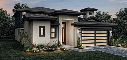 Santa Barbara - Custom Home with Courtyard by ABD Development