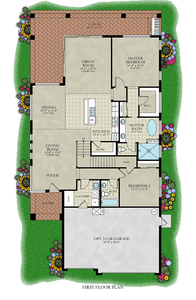 Aspen Executive 1st Floor Plan