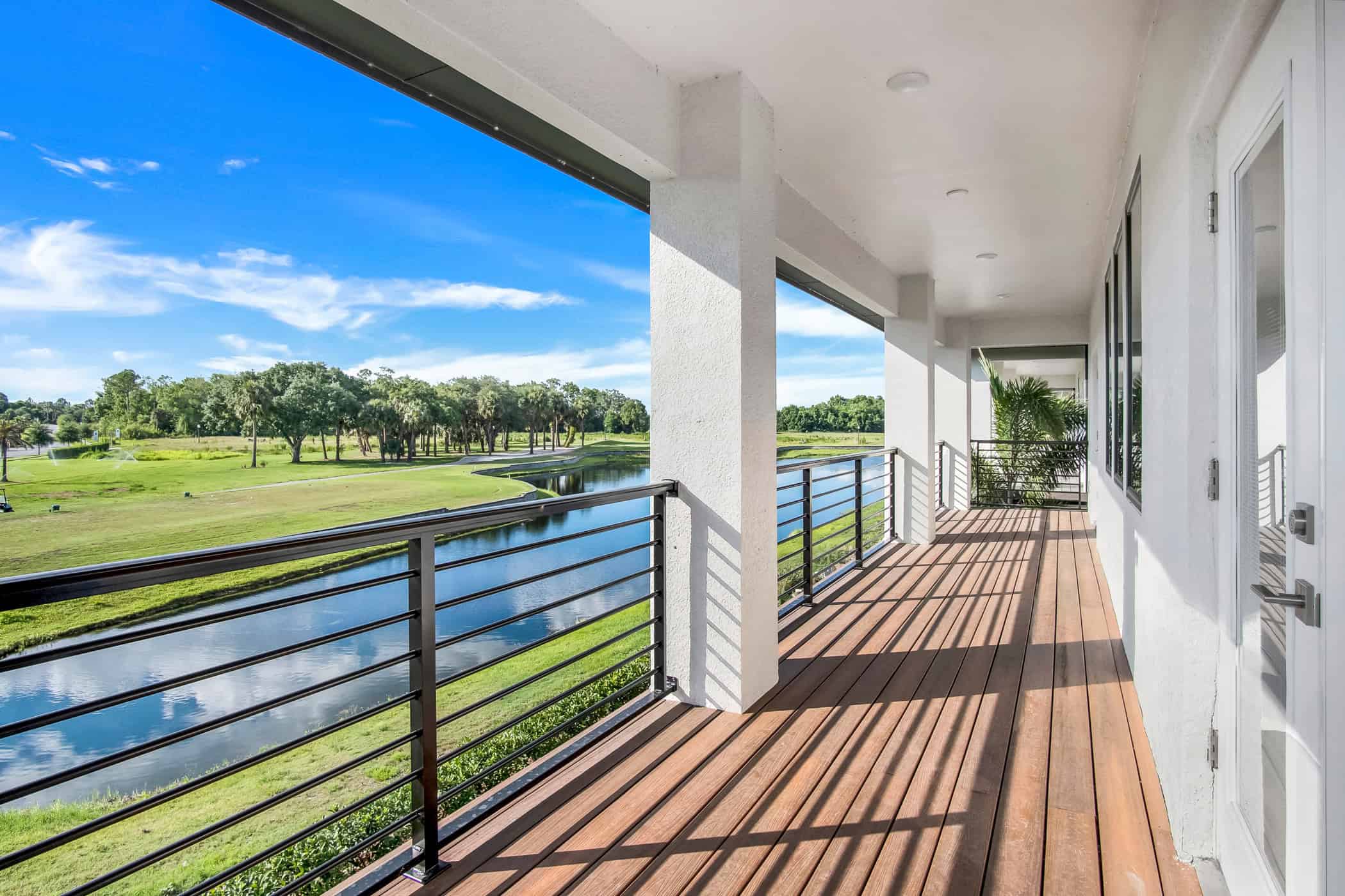 2nd floor deck - contemporary luxury home by ABD Development